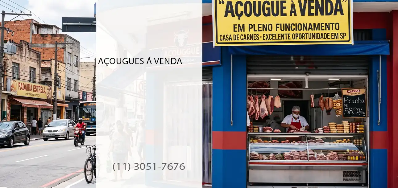 Açougues á Venda - Cidade de SP